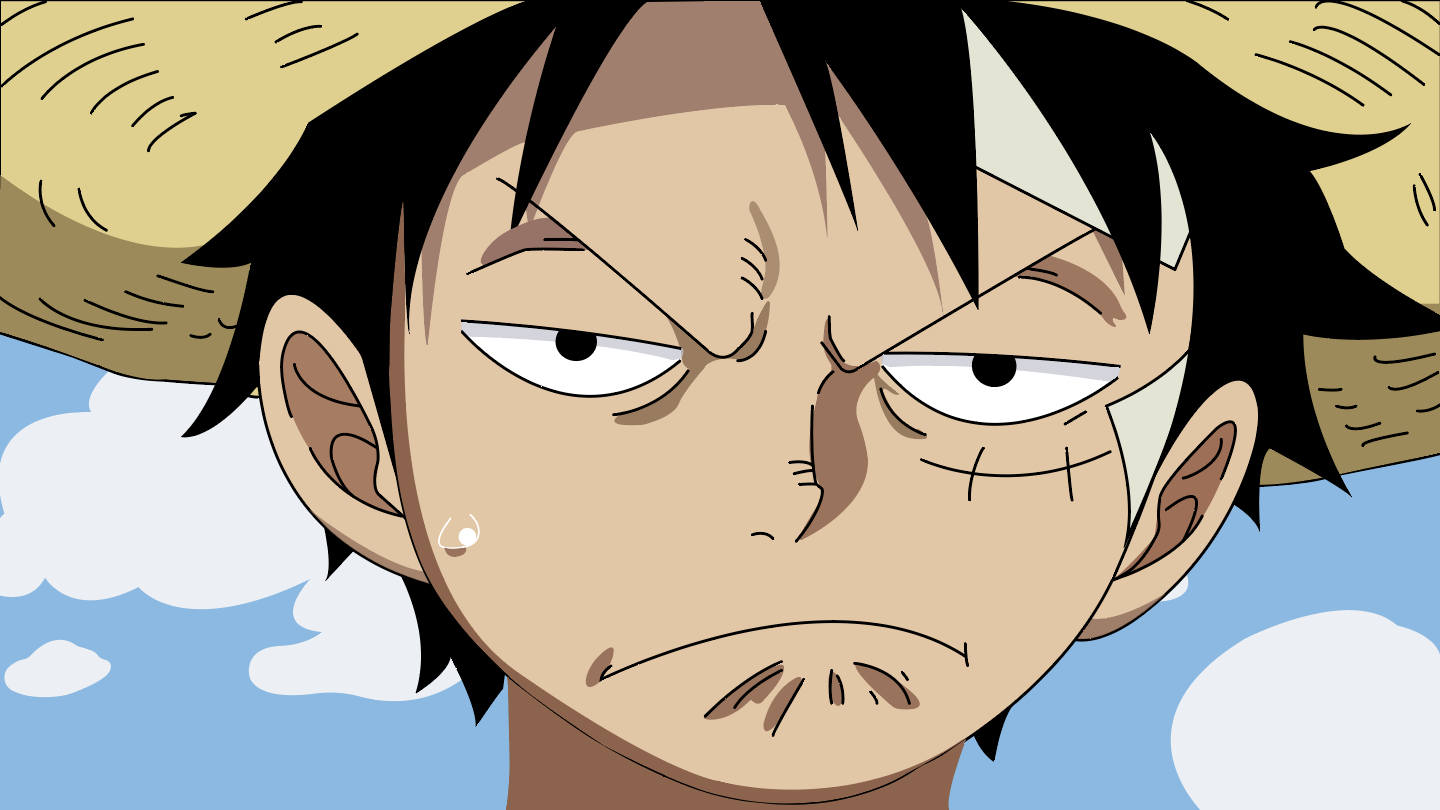*One piece Luffy - Illustrator